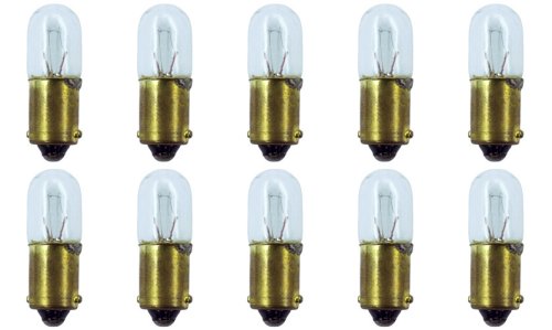 CEC Industries #1892 Bulbs, 14.4 V, 1.728 W, BA9s Base, T-3.25 shape (Box of 10)
