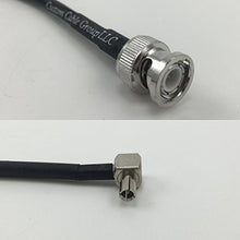 Load image into Gallery viewer, 12 inch RG188 BNC Male to TS9 Angle Male Pigtail Jumper RF coaxial Cable 50ohm Quick USA Shipping
