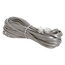 Load image into Gallery viewer, Cmple - Telephone Extension Cord Cable, 4 Conductor Wire with RJ11 6P4C Plug Cable for Landline Telephone - 25 FT, Gray
