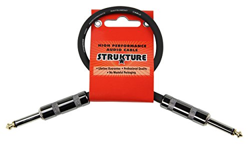 Strukture SC01 High Performance Instrument Cable, 1 Foot