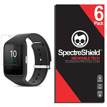 Load image into Gallery viewer, Spectre Shield (6 Pack) Screen Protector for Sony SmartWatch 3 Accessory Sony SmartWatch 3 Case Friendly Full Coverage Clear Film

