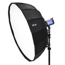 Load image into Gallery viewer, Selens Hexadecagon Softbox 26 inches / 65 Centimeters Parabolic Quick Folding Umbrella Softbox Diffuser with Bowens Speedring Mount for Bowens, Studio Flash Speedlite, Interfit and Compatible Lights
