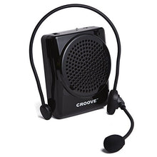 Load image into Gallery viewer, Croove Rechargeable Voice Amplifier, With Waist/Neck Band &amp; Belt Clip, 20 Watts. Very Comfortable He
