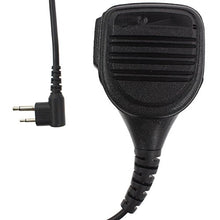 Load image into Gallery viewer, TENQ Professional Heavy Duty Shoulder Remote Speaker Mic Microphone PTT for 2-pin Motorola Radio Cp040 Cp200 Xtni DTR Vl50
