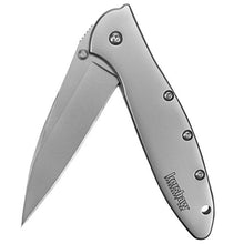 Load image into Gallery viewer, Kershaw 1660 3-Inch Bead-Blasted Leek Folding Pocketknife with Speedsafe
