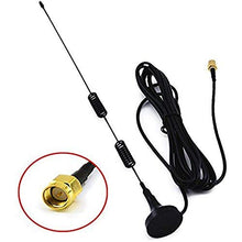 Load image into Gallery viewer, 4G 5 dbi LTE Antenna Aerial Signal Booster 800-2700 Mhz with Magnetic Base SMA Male RG174 3m Cable Ships from USA
