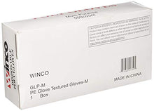 Load image into Gallery viewer, Polyethylene Textured Disposable Gloves, Medium (Box of 500 Units)
