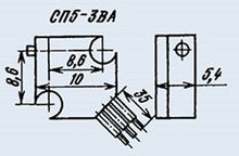 Load image into Gallery viewer, S.U.R. &amp; R Tools Resistor SP5-3VA 1.0 Watt 22 KOM USSR 4 pcs
