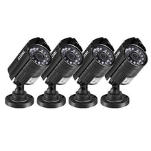 Load image into Gallery viewer, Zosi 4 Pk 1920 Tvl 1080 P Security Camera 3.6mm Lens 24 Ir Le Ds 2.0 Mpâ Cctv Camera Home Security Day/Ni
