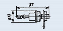 Load image into Gallery viewer, S.U.R. &amp; R Tools Diodes Silicon D815G analoge 1N2498, 1N3519,1N2045A USSR 20 pcs
