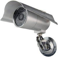Pyle PHCM29 1/4-Inch Night Vision Outdoor Security Camera Sharp CCD 420TVL, 12V/500mA Power Adapter and Bracket