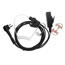Load image into Gallery viewer, AOER 2-Wire Coil Earbud Two-Way Radio Surveillance Kit for Motorola 2-Pin Radios CP185 CP200 CP300 CLS Series DTR Series RDV Series RDX Series RM Series
