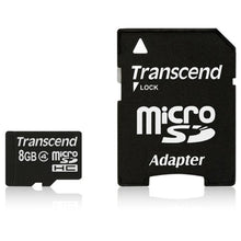 Load image into Gallery viewer, Transcend - Secure Digital Micro, 8Gusdhc, Cl 4 &quot;Product Category: Flash Storage/Secure Digital Card&quot;
