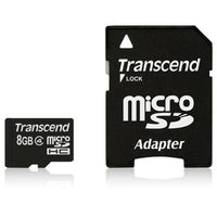 Transcend - Secure Digital Micro, 8Gusdhc, Cl 4 
