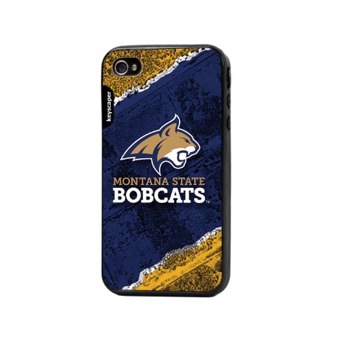 Keyscaper Cell Phone Case for Apple iPhone 4/4S - Montana State Bobcats