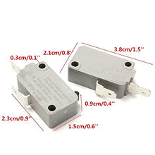 Load image into Gallery viewer, YOLISTIC 2Pcs KW3A Normally Open Microwave Oven Door Micro Switch DR52
