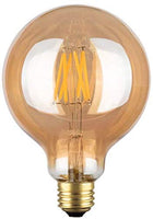 LED Vintage Antique Edison Bulb G30 8W LED Light Filament Bulb, Large Globe Bulb, E26 Base, Warm White 2700K, 70Watts Equivalent, 110-120VAC, Dimmable (8 Watt)