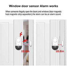 Load image into Gallery viewer, Door Window Alarm, Toeeson 120DB Door Alarms for Kids Safety, Slim Pool Window Alarms for Home
