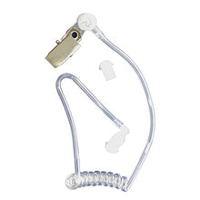 Load image into Gallery viewer, HQRP Oval Side Mount 1-Pin Headset w/Acoustic Tube Earpiece &amp; Mic for Motorola MTX-950, MTX-960, MTX-8250, MTX-8250LS, MTX-9250 UV Meter
