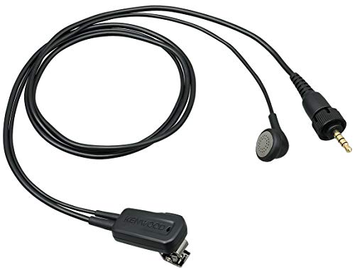 Earphone Microphone,Cord 3 ft,Black