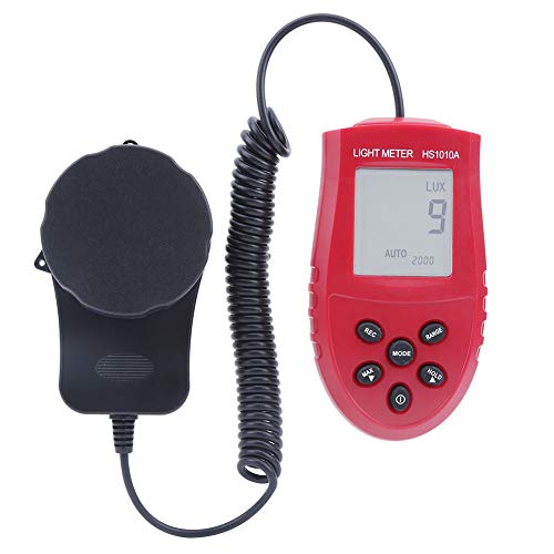 Light Meter Digital Illuminance Meter Handheld Digital Light Meter, HS1010A Auto-Ranging Portable Meter Photometer