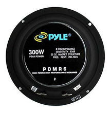 Load image into Gallery viewer, 6) Pyle PDMR6 MidRange 6.5&quot; 1800W Car Mid Bass Mid Range Woofers Audio Speakers
