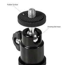 Load image into Gallery viewer, LimoStudio [2-Pack] 360-Degree Angle Adjustable Mini Ball Head Flash Shoe Mount Bracket with 1/4-inch Screw Thread for Photo Video Studio, AGG2630
