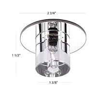 Load image into Gallery viewer, WAC Lighting DR-G356-CL Beauty Spot Crystal Cylinder, Clear
