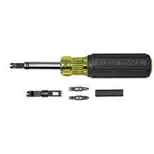 Load image into Gallery viewer, Klein Tools Vdv001 081 Multi Bit Screwdriver, Punchdown Screwdriver Bayonette Style Multi Tool With
