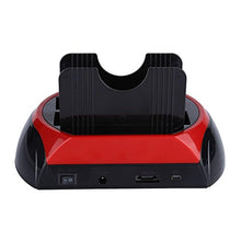Load image into Gallery viewer, 2.5&quot;/3.5&quot; Hard Disc Base Dual SATA IDE HDD Docking Station USB 2.0 Hub
