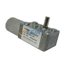 Load image into Gallery viewer, TSINY Electric 12vdc Reversible 64 Rpm Dc Gear Motor with Metal 6mm Shaft for DIY Parts
