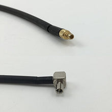 Load image into Gallery viewer, 12 inch RG188 MMCX MALE to TS9 ANGLE MALE Pigtail Jumper RF coaxial cable 50ohm Quick USA Shipping

