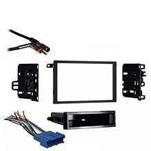 Load image into Gallery viewer, Compatible with Oldsmobile Bravada 1998 1999 2000 2001 Double DIN Stereo Harness Radio Install Dash Kit
