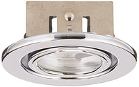 WAC Lighting HR-837-CH Recessed Low Voltage Trim Mini Round Adjustment