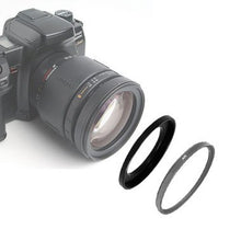 Load image into Gallery viewer, Bower 74mm to 72mm Step Down Black Ring Adapter FOR SONY DSC-H7 DSC-H9
