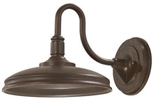 Load image into Gallery viewer, Minka Lavery Urban Industrial Outdoor Wall Light 71252-79-L Harbison Exterior Wall Lantern, 1-Light LED 11 Watts, Textured Bronze
