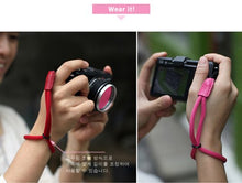 Load image into Gallery viewer, Gariz Elastic Band DD-WSP4 Camera Hand Strap for Mirroless Camera, Pink
