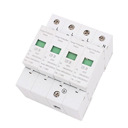 Aexit AC 385V Distribution electrical 20KA Max Current Network Signal Protection Surge Protector Arrester