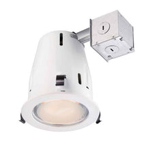 Load image into Gallery viewer, Commercial Electric 4 in. Recessed White Shower Kit
