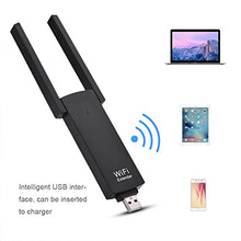 Load image into Gallery viewer, Portable 300M Dual Antenna USB WiFi Signal Range Extender Wireless Router Repeater Amplifier
