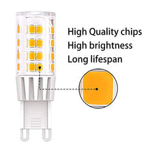 Load image into Gallery viewer, WEAPRIL G9 LED Light Bulbs, 5W (40W Halogen Equivalent), 400LM, 120V,Daylight White (6000K), G9 Base Non-Dimmable for Home Lighting, 6-Pack (Not Dimmable-6000)
