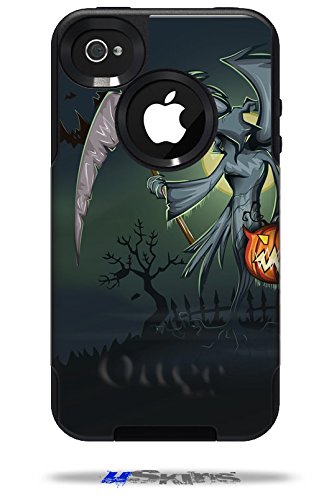 Halloween Reaper - Decal Style Vinyl Skin fits Otterbox Commuter iPhone4/4s Case