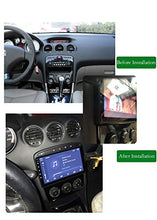 Load image into Gallery viewer, XISEDO in-Dash Head Unit 9&quot; Android 8.0 Car Stereo RAM 4G ROM 32G Car Radio GPS Navigation for Peugeot 308 (2008-2010) Support SWC, WiFi, Bluetooth, RDS (with DVR and Rear-View Camera)
