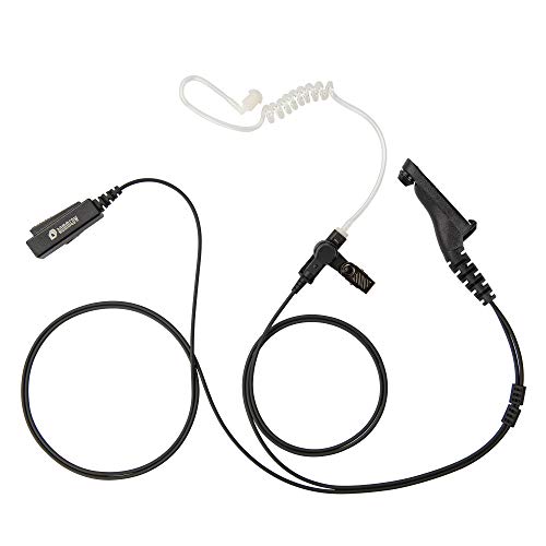 Bommeow BCT22PRO-M9 2-Wire Clear Coil Surveillance Kit for Motorola MTP850 MOTOTRBO XPR-6550 XPR-7580 APX-4000