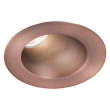 Load image into Gallery viewer, WAC Lighting HR3LEDT418PS835CB Tesla PRO 3.5&quot; LED Round 30-45 Degree Adjustable Trim with Light Engine 3500K Narrow Beam, (80+ CRI), Copper Bronze
