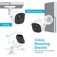 Load image into Gallery viewer, ANNKE CCTV Camera System 1080P FHD PIR Security Camera, 41080P HD Weatherproof Outdoor Bullet Surveillance Camera with 100ft/30m Night Vision, PIR Detection, White Light Alarm, IP67 Weatherproof
