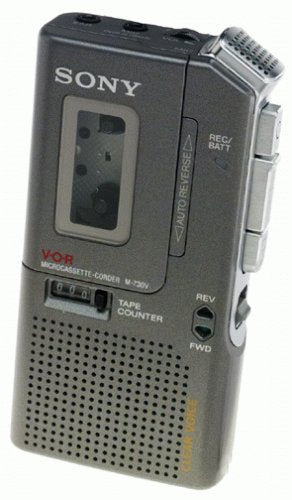 Sony M730V Microcassette Recorder