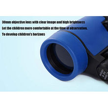 Load image into Gallery viewer, Moolo Binocular Telescope, Outdoor Travel Sightseeing Bird Watching Rubber Children Binoculars (Color : Blue)
