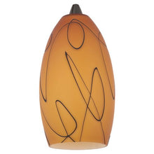 Load image into Gallery viewer, Sea Gull Lighting 94374-6137 Ambiance-4.50-Inch Glass Shade, Fossil Pattern Cased Finish
