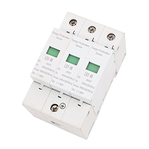 Aexit AC 385V Distribution electrical 40KA Max Current 20KA In 3 Phases Arrester Surge Protector Device